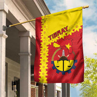 Tigray Region Garden Flag Tigray Emblem With Flag Map