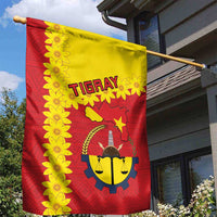 Tigray Region Garden Flag Tigray Emblem With Flag Map