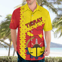 Tigray Region Hawaiian Shirt Tigray Emblem With Flag Map