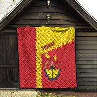 Tigray Region Quilt Tigray Emblem With Flag Map