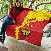 Tigray Region Quilt Tigray Emblem With Flag Map