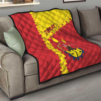 Tigray Region Quilt Tigray Emblem With Flag Map