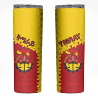 Tigray Region Skinny Tumbler Tigray Emblem With Flag Map