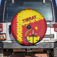 Tigray Region Spare Tire Cover Tigray Emblem With Flag Map