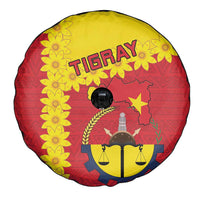 Tigray Region Spare Tire Cover Tigray Emblem With Flag Map