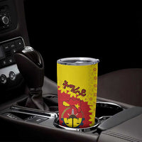 Tigray Region Tumbler Cup Tigray Emblem With Flag Map