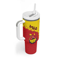 Tigray Region Tumbler With Handle Tigray Emblem With Flag Map