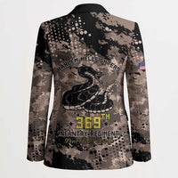 Harlem Hellfighters 369th Infantry Regiment Legacy Blazer God Damn Lets Go