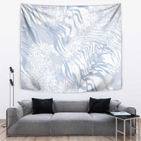 African Zebra Leopard Pattern Tapestry Sky Savannah
