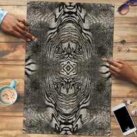 African Zebra Elephant Skin Pattern Puzzle