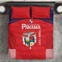 Custom Panama Football Bedding Set Go Los Canaleros Go