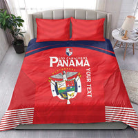 Custom Panama Football Bedding Set Go Los Canaleros Go