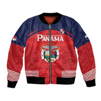 Custom Panama Football Bomber Jacket Go Los Canaleros Go