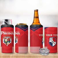 Custom Panama Football 4 in 1 Can Cooler Tumbler Go Los Canaleros Go