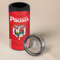 Custom Panama Football 4 in 1 Can Cooler Tumbler Go Los Canaleros Go