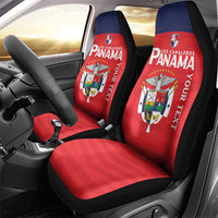 Custom Panama Football Car Seat Cover Go Los Canaleros Go