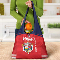 Custom Panama Football Grocery Bag Go Los Canaleros Go