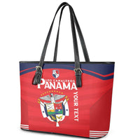 Custom Panama Football Leather Tote Bag Go Los Canaleros Go