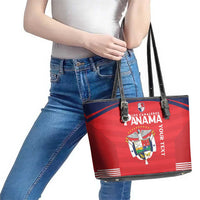 Custom Panama Football Leather Tote Bag Go Los Canaleros Go