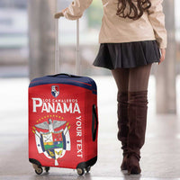 Custom Panama Football Luggage Cover Go Los Canaleros Go