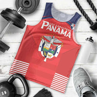 Custom Panama Football Men Tank Top Go Los Canaleros Go