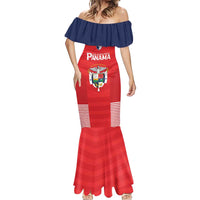 Custom Panama Football Mermaid Dress Go Los Canaleros Go