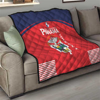 Custom Panama Football Quilt Go Los Canaleros Go
