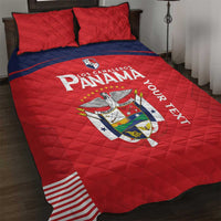 Custom Panama Football Quilt Bed Set Go Los Canaleros Go
