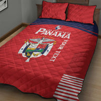 Custom Panama Football Quilt Bed Set Go Los Canaleros Go