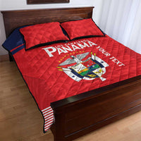 Custom Panama Football Quilt Bed Set Go Los Canaleros Go