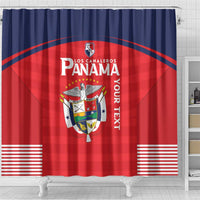 Custom Panama Football Shower Curtain Go Los Canaleros Go
