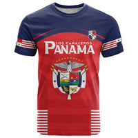 Custom Panama Football T Shirt Go Los Canaleros Go