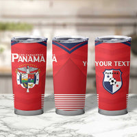 Custom Panama Football Tumbler Cup Go Los Canaleros Go