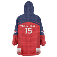 Custom Panama Football Wearable Blanket Hoodie Go Los Canaleros Go