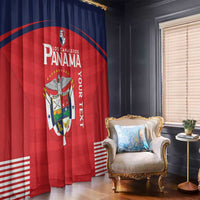 Custom Panama Football Window Curtain Go Los Canaleros Go