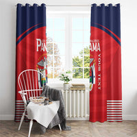 Custom Panama Football Window Curtain Go Los Canaleros Go