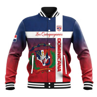 Custom Dominican Republic Football Baseball Jacket Come On Los Quisqueyanos