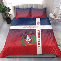 Custom Dominican Republic Football Bedding Set Come On Los Quisqueyanos