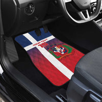 Custom Dominican Republic Football Car Mats Come On Los Quisqueyanos