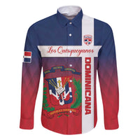 Custom Dominican Republic Football Family Matching Off Shoulder Short Dress and Hawaiian Shirt Come On Los Quisqueyanos