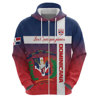 Custom Dominican Republic Football Hoodie Come On Los Quisqueyanos