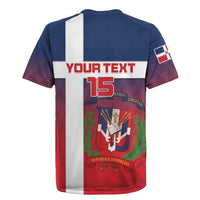 Custom Dominican Republic Football Rugby Jersey Come On Los Quisqueyanos