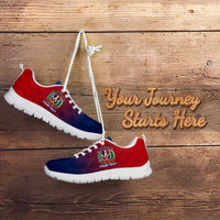 Personalised Dominican Republic Football Sneakers Come On Los Quisqueyanos