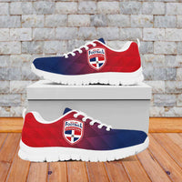 Personalised Dominican Republic Football Sneakers Come On Los Quisqueyanos