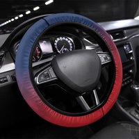 Dominican Republic Football Steering Wheel Cover Come On Los Quisqueyanos