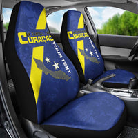 Custom Curacao Football Car Seat Cover Go La Familia Azul