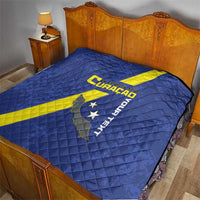 Custom Curacao Football Quilt Go La Familia Azul