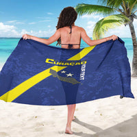 Custom Curacao Football Sarong Go La Familia Azul