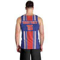 Custom Costa Rica Football Men Tank Top Vamos Ticos!