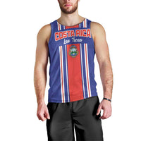 Custom Costa Rica Football Men Tank Top Vamos Ticos!